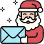 santa, christmas, gift, december, celebration, xmas, mail 