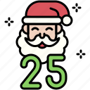 santa, christmas, gift, december, celebration, xmas, 25