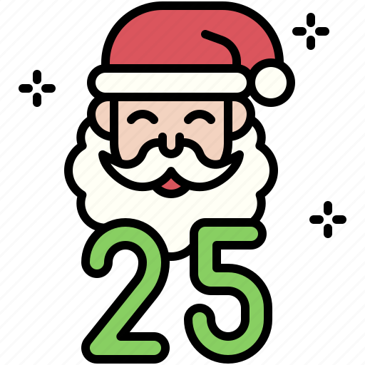 Santa, christmas, gift, december, celebration, xmas, 25 icon - Download on Iconfinder
