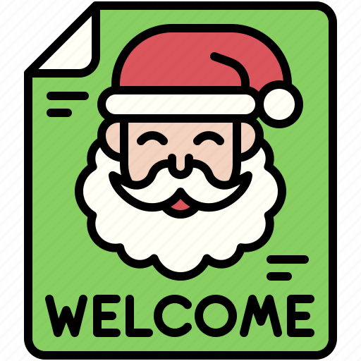 Santa, christmas, gift, december, celebration, xmas, welcome icon - Download on Iconfinder