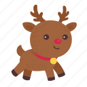 christmas, xmas, celebrate, festival, reindeer, animal