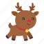christmas, xmas, celebrate, festival, reindeer, animal 