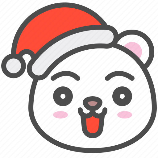 Arctic, avatar, bear, christmas, cute, hat, polar icon - Download on ...