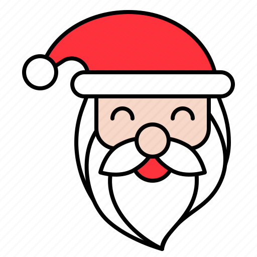 Christmas, santa, santa claus, smile, xmas icon - Download on Iconfinder