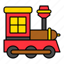 christmas, plaything, toy, train, vehicle