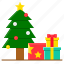 christmas, gift, gift box, pine, present, winter, xmas 