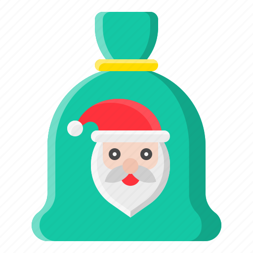 Bag, christmas, gift, santa, xmas icon - Download on Iconfinder