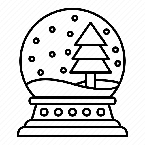 Christmas, crystall ball, decoration, ornament, xmas icon - Download on Iconfinder