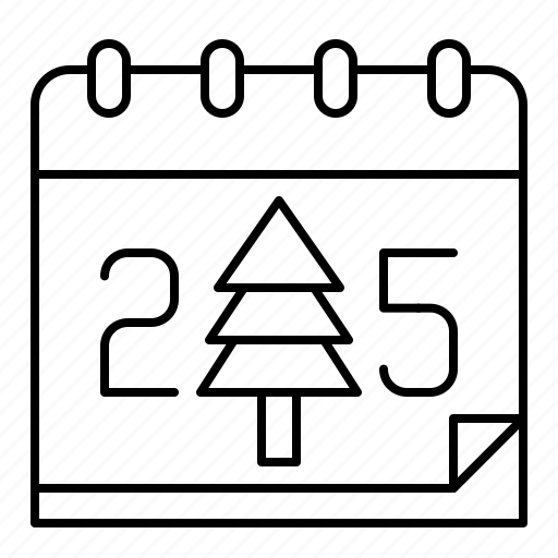 Calendar, christmas, date, day, december, xmas icon - Download on Iconfinder