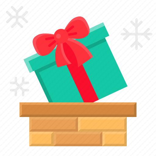 Chimney, christmas, gift, gift box, santa, xmas icon - Download on Iconfinder