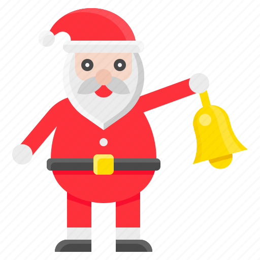 Bell, christmas, santa, santa claus, xmas icon - Download on Iconfinder