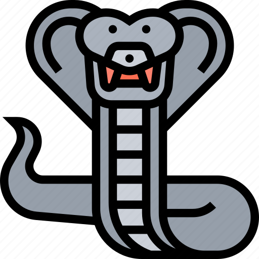 Cobra, snake, poison, reptile, animal icon - Download on Iconfinder