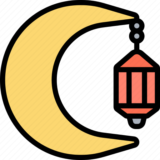 Crescent, moon, mubarak, festival, traditional icon - Download on Iconfinder