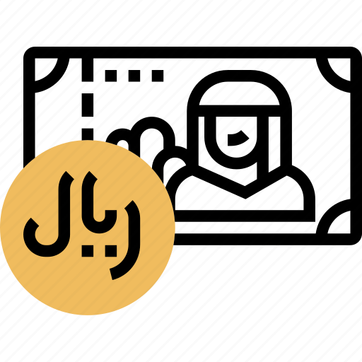 Riyal, money, currency, saudi, arabia icon - Download on Iconfinder
