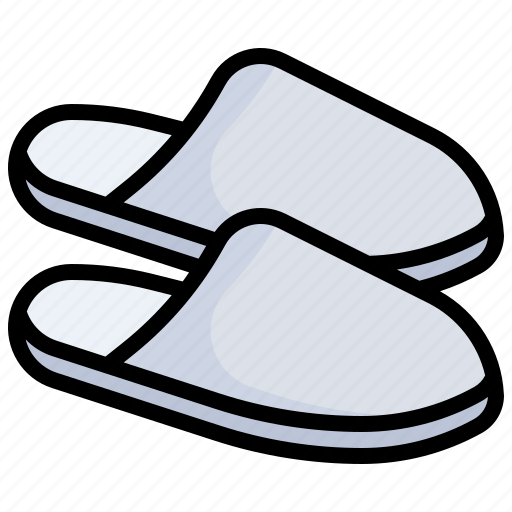 Bath, slippers, shoes, wellness, footwear, comfortable icon - Download on Iconfinder