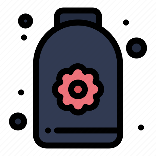 Bottle, flower, lotus, sauna icon - Download on Iconfinder