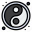 ball, yang, yin 