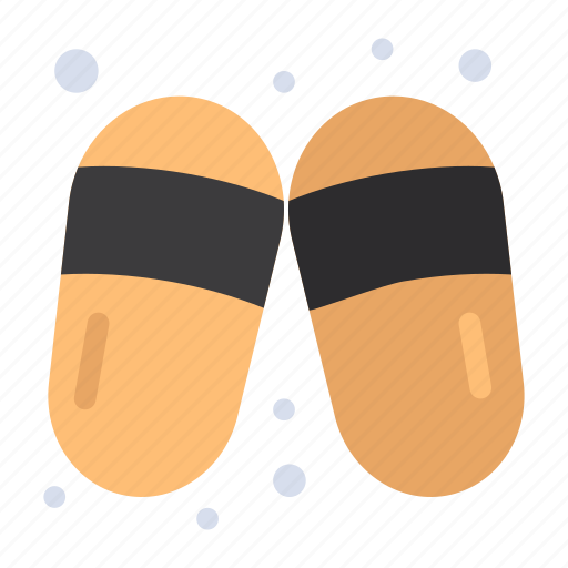 Sandal, sauna, slippers, woman icon - Download on Iconfinder
