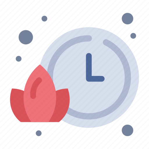 Lotus, time, watch icon - Download on Iconfinder