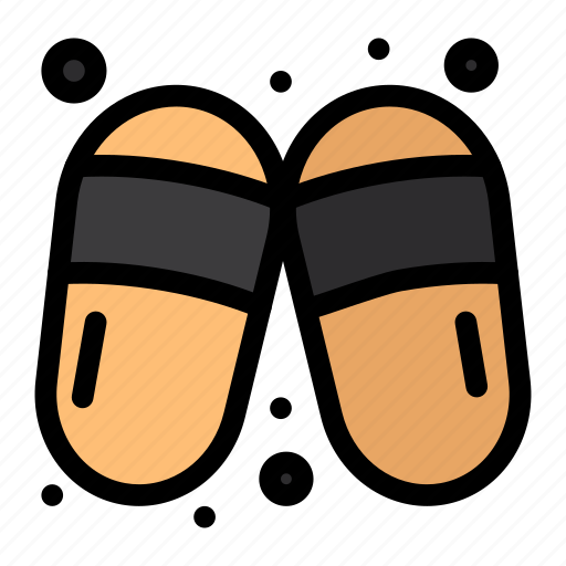 Sandal, sauna, slippers, woman icon - Download on Iconfinder