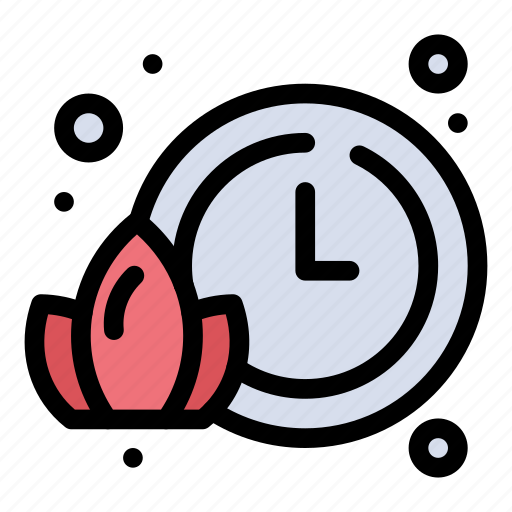 Lotus, time, watch icon - Download on Iconfinder