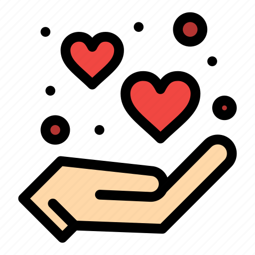 Hand, heart, love, sauna icon - Download on Iconfinder
