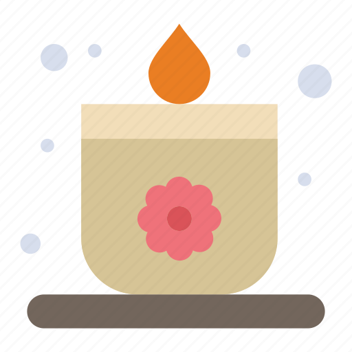 Candle, lotus, sauna icon - Download on Iconfinder