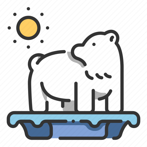 Arctic, environment, global, ice, melting, polar, warming icon - Download on Iconfinder
