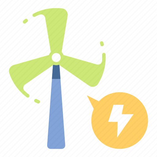 Electricity, energy, environment, power, wind, windmill icon - Download on Iconfinder