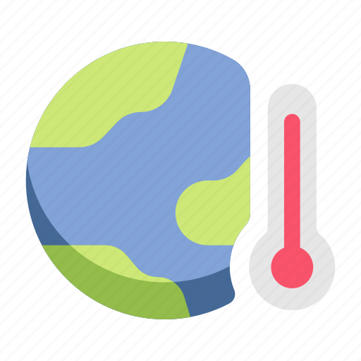 Earth, ecology, environment, global, heat, hot, warming icon - Download on Iconfinder