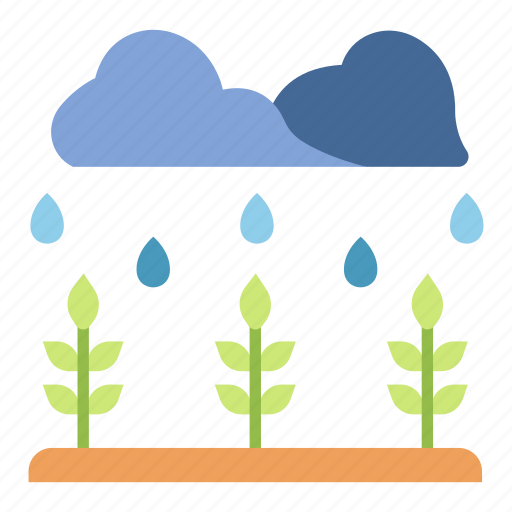 Environment, garden, growth, leaf, plant, rain, wet icon - Download on Iconfinder