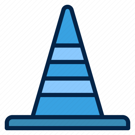 Cones, bollards, traffic cone, road sign, post, work in progress, barrier icon - Download on Iconfinder