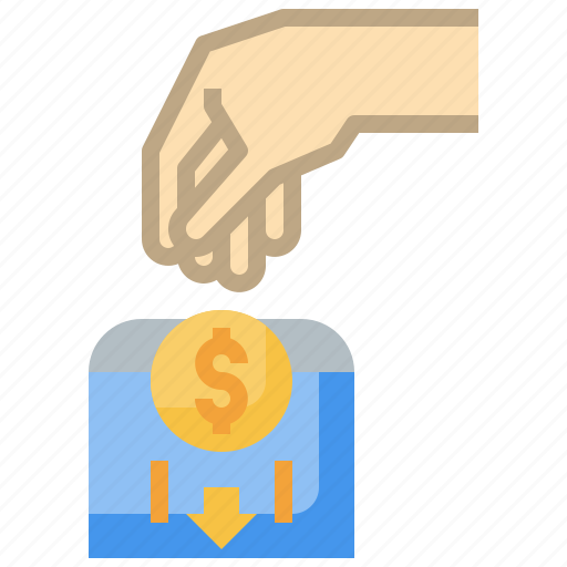 Hand, money, savings, smartphone icon - Download on Iconfinder