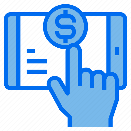 Coin, hand, investment, mobile, money, phone, saving icon - Download on Iconfinder