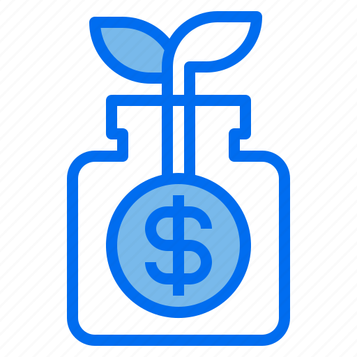 Business, coin, finance, growth, investment, money, saving icon - Download on Iconfinder