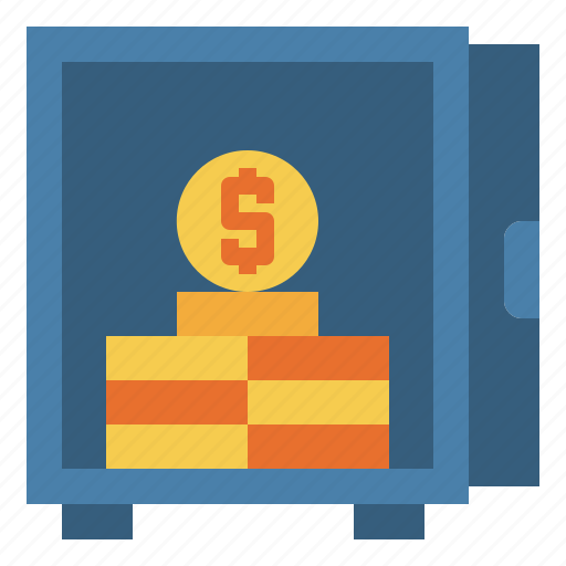 Box, business, coin, investment, money, safe, saving icon - Download on Iconfinder