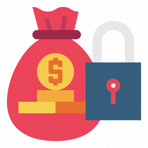 Bag, coin, key, lock, money, security icon - Download on Iconfinder