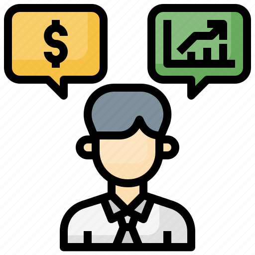 Advisory, currency, financial, man, money icon - Download on Iconfinder