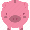 piggy, bank, money, saving, profit