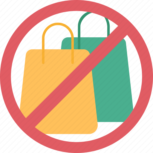 Shopping, stop, expense, reduce, quit icon - Download on Iconfinder