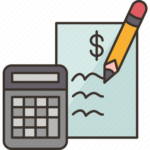 Expense, record, accounting, payments, financial icon - Download on Iconfinder