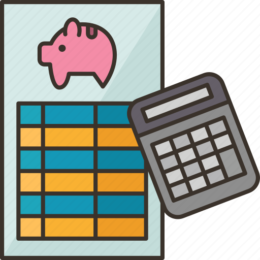 Plan, budget, saving, financial, management icon - Download on Iconfinder