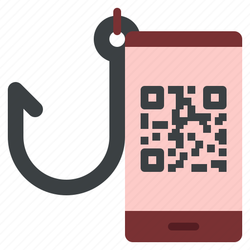 Qr, code, scam, warning, cyber, caution icon - Download on Iconfinder