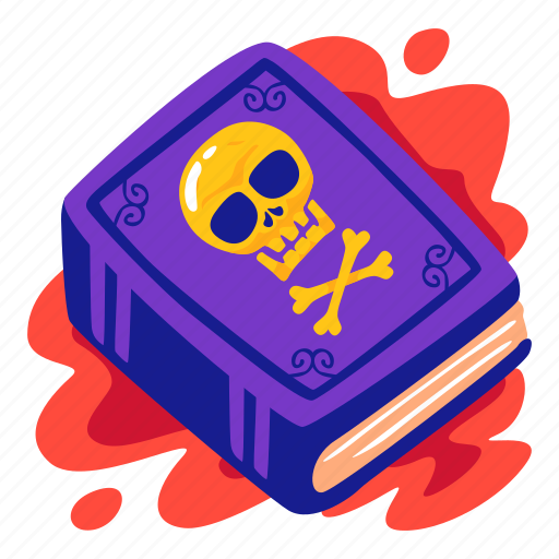 Death, dead, books, book, scary, halloween icon - Download on Iconfinder