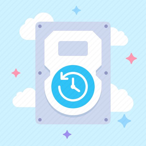 Backup, data, time machine icon - Download on Iconfinder