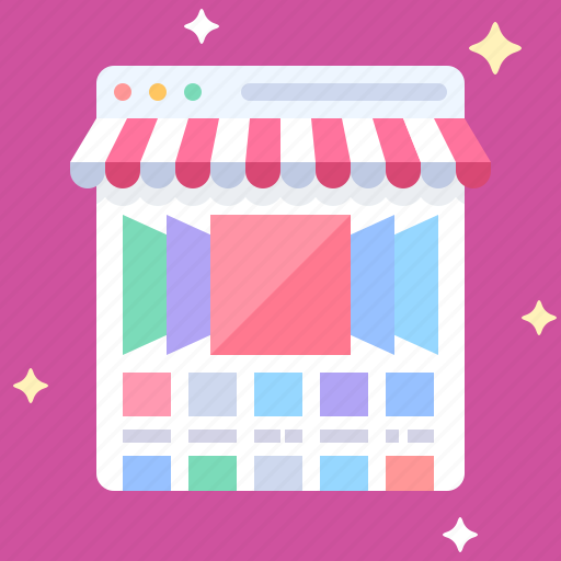 Online, shop, showcase icon - Download on Iconfinder