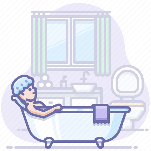 Bath, bathroom, bathtub, relax icon - Download on Iconfinder