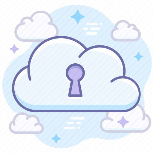 Cloud, data, privacy, private, secret icon - Download on Iconfinder