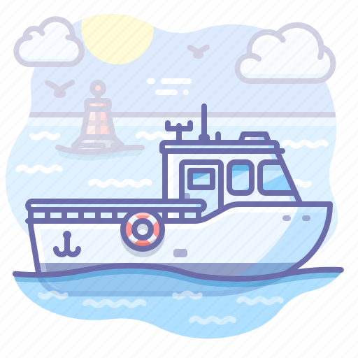 Boat, patrol icon - Download on Iconfinder on Iconfinder