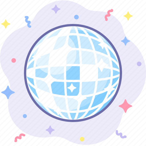 Ball, dance, disco, party icon - Download on Iconfinder